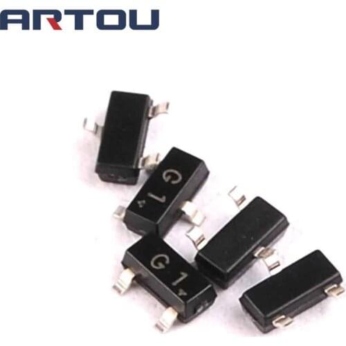 200PCS MMBT5551 + MMBT5401 each 100pcs SOT-23 MMBT5551LT1 2N5551 MMBT5401LT1 2N5401 NPN PNP Transistor