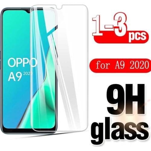 3 Pcs / 1 pcs for OPPO A9 2020 Tempered Glass Film Screen Protector for OPPO A5 2020 Protective Glass Film Scratch resistant