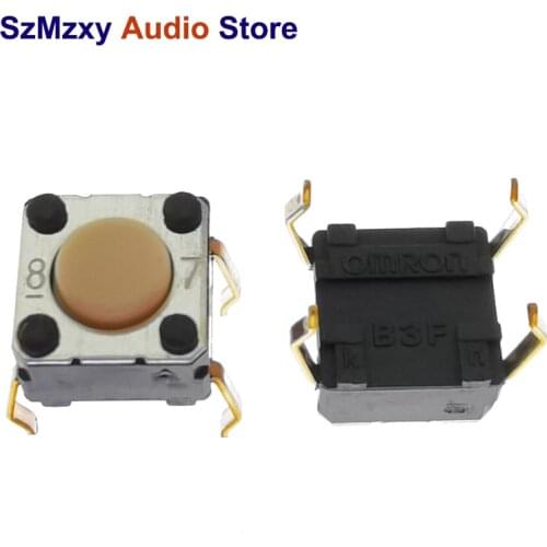 50PCS B3F-1000 6*6*4.3 Light touch switch B3F DIP4