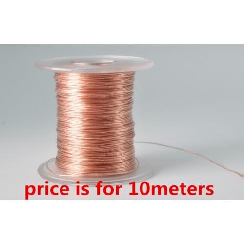 7N high purity single crystal copper 7n single crystal copper occ headset upgrade line loose line 10meters