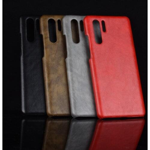 For Huawei P30 Pro Case For HuaweiP30 Retro PU Leather Litchi pattern Skin Protective Book Cover For Huawei P30 Pro Phone Case