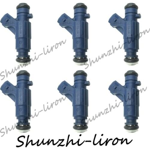 6pcs Fuel Injector Nozzle For Mercedes-Benz SLK320 W210 E320 E280 2.8L 3.2L V6 0280156014 A1120780149 1995-2004