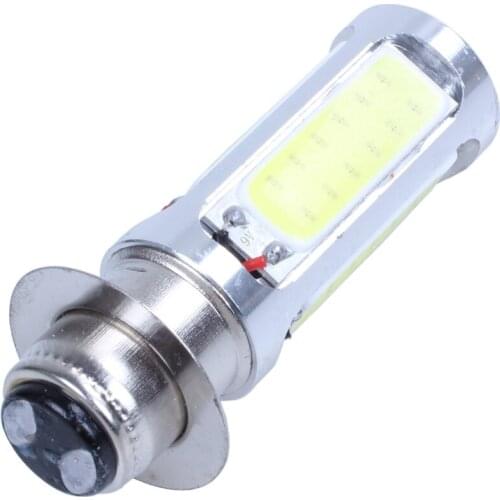 H6M PX15d COB 51 LED White Turn Signal Indicator Light Lamp Bulb 25W DC 12V