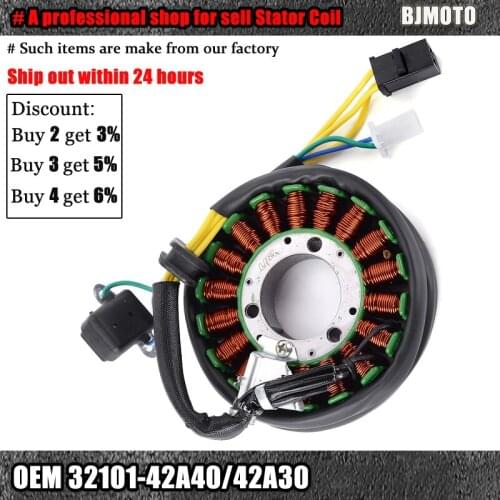 Stator Coil For Suzuki DR125SE DR200SE DF125 DF125EX DF125EY DF200 DF200ET DF200EW DF200EX DR DF 125 200 SE EX EY ET EW DR125