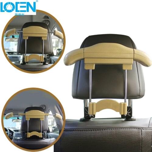 Multifunction Car Seat Back Hook Headrest Stretch Hanger Holder Fastener For Bags Coat Clothes Jackets Suits Auto Accessories