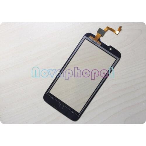 Novaphopat 4.5 inch Black/White touchscreen For Lenovo A328 A328t Touch Screen Digitizer Front Glass Panel Replacement +tracking