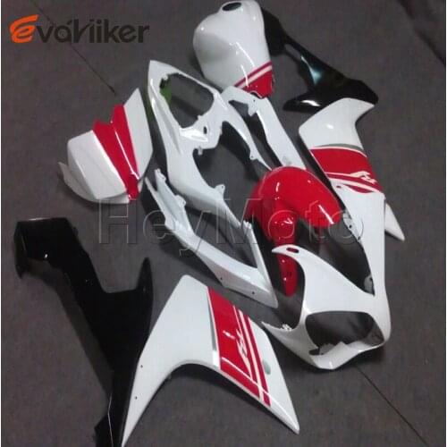 Motorcycle fairings for YZFR1 2007 2008 red white YZF R1 07 08 ABS plastic motor panels kit Injection mold H3