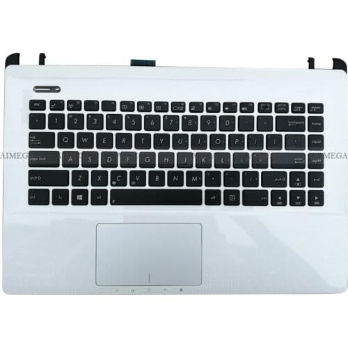 For ASUS A45 X45 K45 K45VD K45VM K45V A85 A85V A45V A45A R400 R400V Laptop Palmrest Upper Case US keyboard