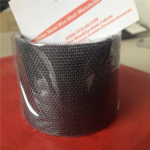 Titanium Alloy Wire Mesh Filter Cloth Metal Fabric Screen 15 years factory