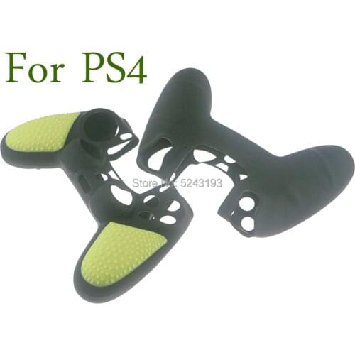 50PCS For Dualshock 4 Case Studded Dots Silicone Rubber Gel Skin shell for Sony PS4 Slim/Pro Controller Cover Case Red Blue