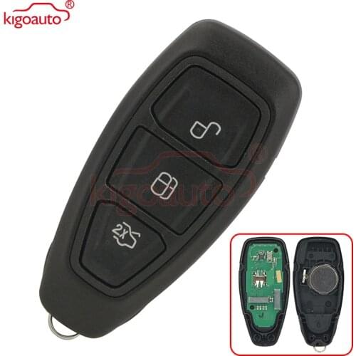 5WK50170 Smart key 3 button 434Mhz for Ford Kuga Focus Fiesta C-Max S-Max 2012 2013 2014 2015 kigoauto