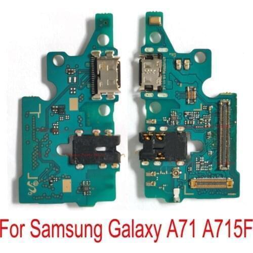 10 PCS High Quality USB Charging Dock Port Flex Cable For Samsung Galaxy A71 A715 A715F USB Charger Charge Port Board Flex Cable