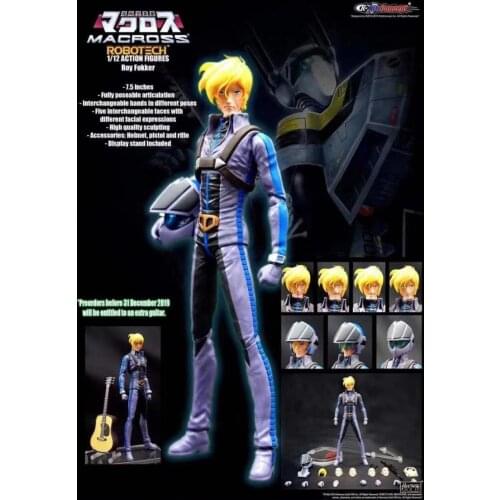 IN STOCK Original KitzConcept Macross Roy Focker action figure toy 1/12 model toys