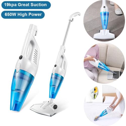 650W High Power Handheld Mini Wired Vertical Washing Vacuum Cleaner HEPA Filter for Home Furniture Sofa Bed