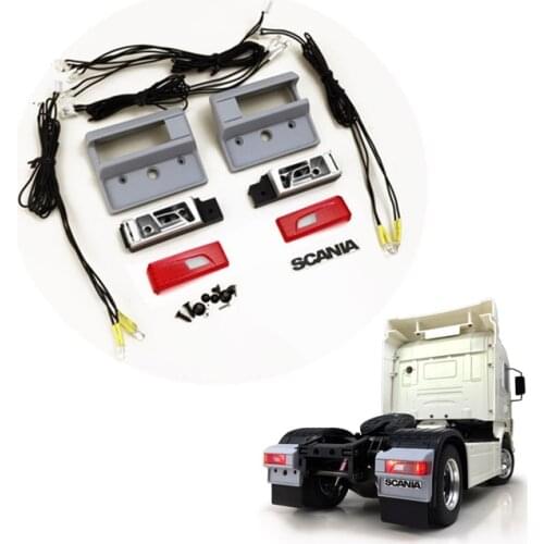 1/14 Rc Truck Tamiya Scania Tail Lamp Rear Combination Lights Kits For Radio Control Toys Tractor R470 R620 56323 56318 Cars