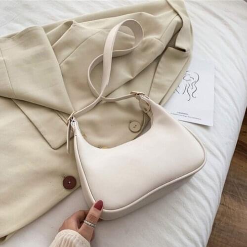 Vintage Fashion Crossbody Shoulder Bags for Women Large Capacity Hobo Messenger Bag Female PU Leather Handbag Purse