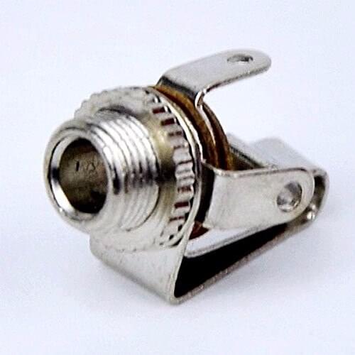 10PCS 3.5mm Mono Jack Chassis Panel Socket With Switch Audio ADAPTER