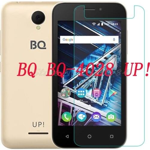 2PCS NEW Screen Protector mobile phone For BQ BQ-4028 UP! 4028 9H Tempered Glass Film Protective Screen Cover