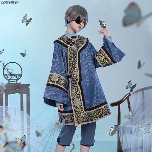 Anime! Black Butler Ciel Phantomhive Tang Suit Gorgeous Uniform Cosplay Costume Halloween Carnival Party Outfit Women 2021 NEW
