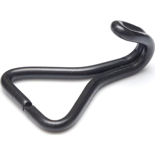 Triangle Straps S Hooks Metal Plating Black Home Decor Hook DIY Making Materials