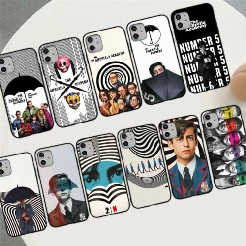 The Umbrella Academy Phone Case for iPhone 8 7 6S Plus X 5S SE 2020 XR 11 12 mini pro XS MAX