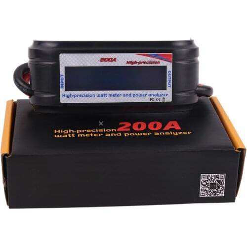 DC 60V 200A Power meter Analyzer Model tester Original Power consumption measurement for rc uav ESC or motor resolution 0.01A
