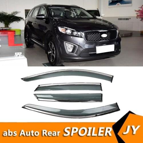 For KIA sorento 2016 Window Visor Vent Shades Sun Rain Deflector Guard For KIA sorento Auto Accessories 4PCS/SET