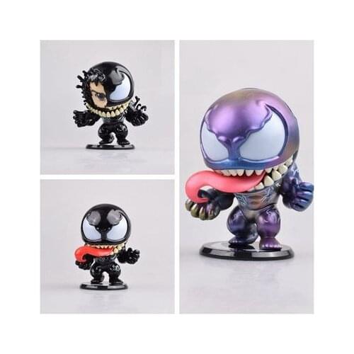 Venom Shaking Head Boxed Figurine Car Decoration 10.5cm