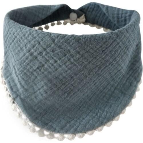 Soft Pure Cotton Baby Infants Feeding Bibs Bandana Saliva Towel Toddler Triangle Drool Scarf Newborn Burp Cloth Baby Gift