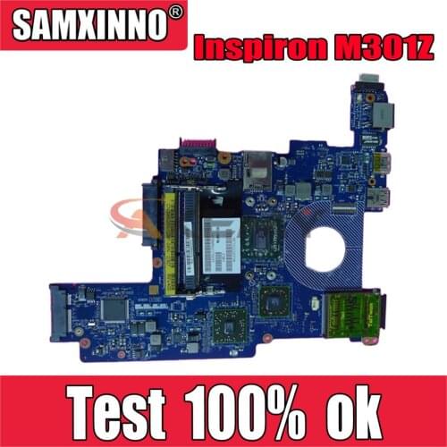Original Laptop motherboard For DELL Inspiron M301Z Mainboard CN-02JN1J 02JN1J NLM01 LA-6132P