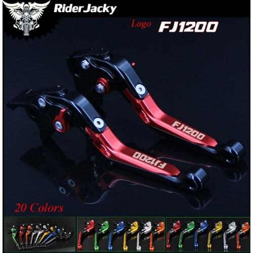 Riderjacky Red+Black For Yamaha FJ1200 ABS FJ 1200 1991-1995 1994 Adjustable Folding Extendable Motorcycle Brake Clutch Levers