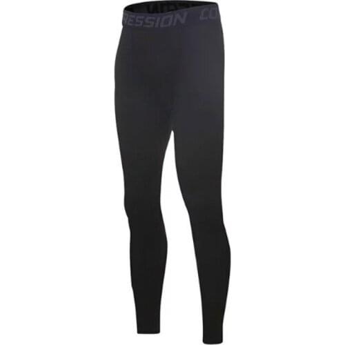 Speed Dry Solid Color GYM Training Sportswear Tight Joggers Flexible Sports Pants men Running Swearing Pants Jogging Sweatpants