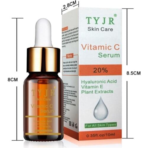Skin Care Products Vitamin C Essence VC Hyaluronic Acid Essence Fades Dark Spots And Fine Lines Firming Skin Moisturizing, Moist