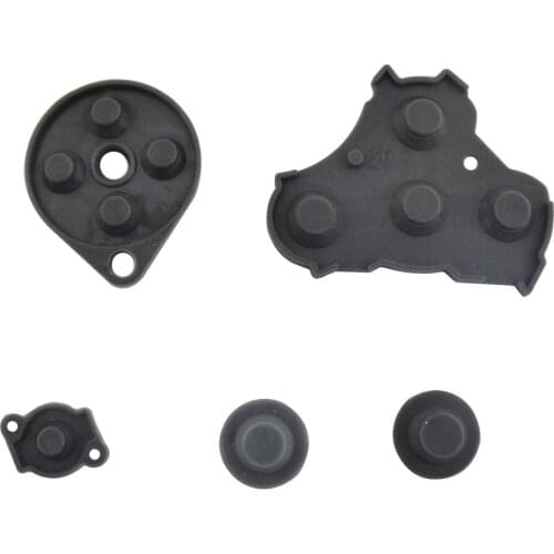 Xunbeifang 10pcs For NGC conductive rubber for GAME-CUBE Soft Rubber Silicon Conductive Button Pad for Controller Replacement