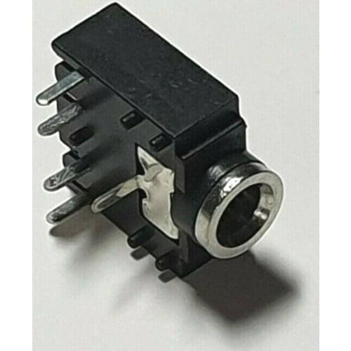3.5mm Stereo Jack Socket - Audio Jack Connector PCB 3F07 - Free UK P&P
