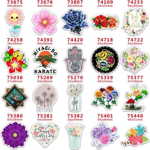 30 pcs Resins Flatback for Hair Bows Planar Resin Crafts Custom Resin for DIY Phone Decorations PR73675