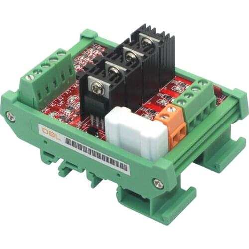 4-way PLC DC amplifier board transistor power board protection board isolation board non-contact relay 4AG-DC