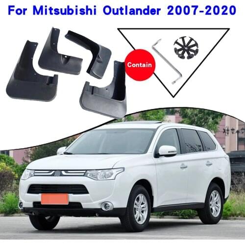 Car Fender Accessories For Mitsubishi Outlander 2020-2007 Mudguards Splash Guards Fender Mudflaps Car Fender Mud Flaps