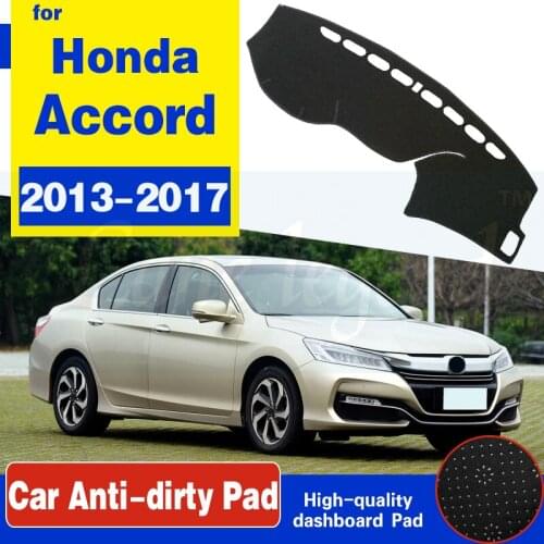 For Honda Accord 2013 2014 2015 2016 2017 Anti-Slip Mat Dashboard Cover Pad Sunshade Dashmat Cape Rug Carpet Car Accessories