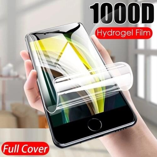Hydrogel Film Screen Protector For iPhone 11 Pro Max 8 Plus Protective Film On For iPhone 12 Mini Pro Max 7 Screen Protector