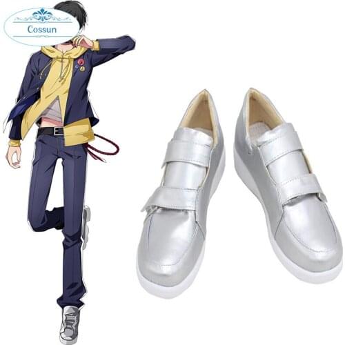 Hypnosis Mic Division Rap Battle Saburo Yamada MC.L.B Cosplay Shoes Boots Halloween Carnival Cosplay Costume