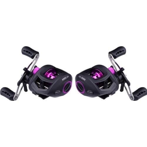 Baitcasting Reel Adjustable Fishing Reel High Speed Easy Fishing Brake System Outdoor Portable Spinning Reels