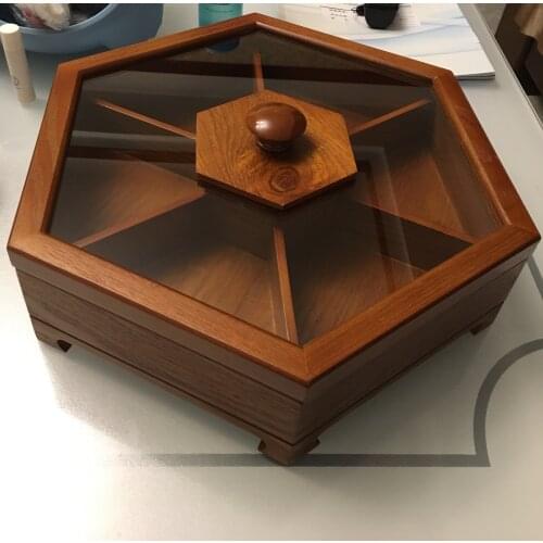 Storage box organizer jewelry storage jewelry case storage box Fruit bowl Dried fruit box Melon seed box