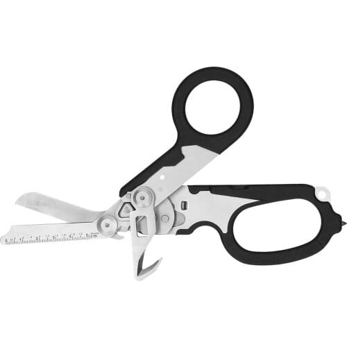 KKmoon Multitool Scissors Folding 6 in 1 Scissors Emergency Response Shears Survival Home Repair Carbide Glass Breaker Oxygen