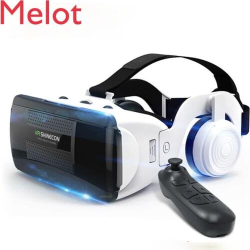 Fashion Luxury VR Glasses 3D Stereo Cell Phone Glasses Modern Household Storm 3D Head-Mounted Viewing Glasses