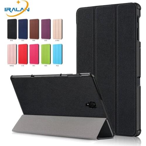 2019 New Ultra Slim Magnet Smart Case For Samsung Galaxy Tab A 10.5 T590 T595 T597 SM-T590 SM-T595 Tablet Stand Cover+Film+Pen