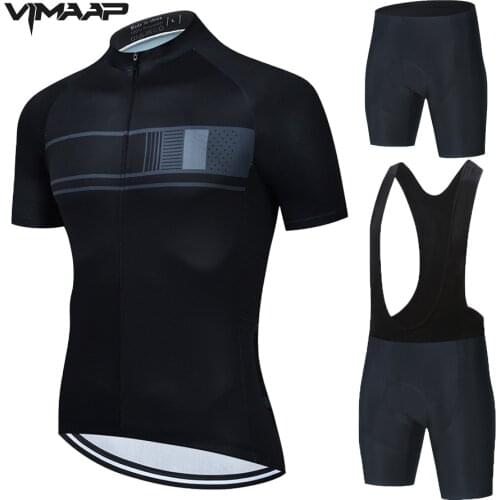 New 2021 Men Cycling Jersey Summer Short Sleeve Set Maillot 19D bib shorts Bicycle Clothes Sportwear Shirt cycling Clothing Suit