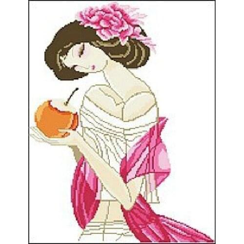 Embroidery Package High Quality Cross Stitch Kits Beauty Free shipping