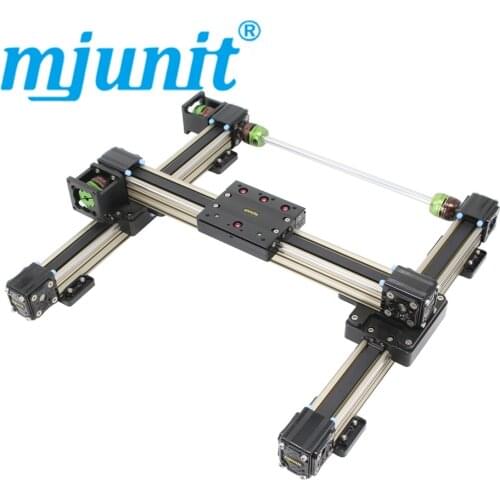 Mjunit MJ40 3d printer parts belt drive linear rail kit for large size industrial use rapid prototyping printer