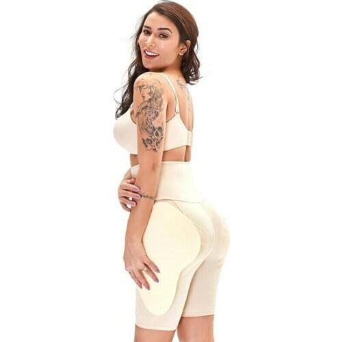 Sexy Hip Pads With Pants for Crossdressing Suit Shemale Fake Butt Transgender High Up Reusable Butt Enhancers Buttocks Booster